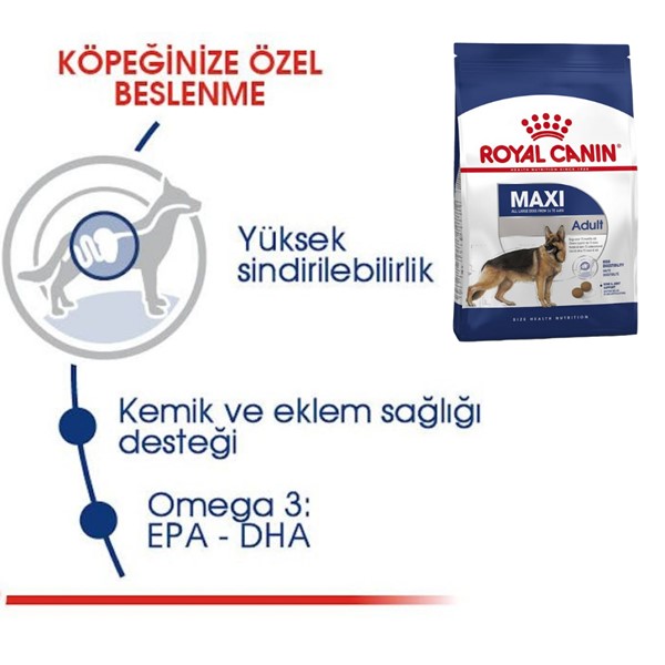 ROYAL CANİN DOG MAXİ ADULT 15 KĞ